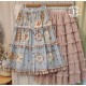 Miss Point Cat Rose Tea Open Front Deluxe Skirt(Reservation/Full Payment Without Shipping)